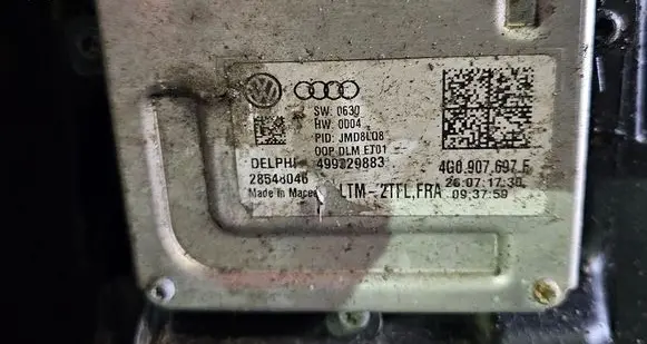 Audi A7 S7 4G LED ballast control module brak
