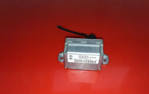 Volkswagen Touareg I ESP acceleration yaw rate sensor 7E0907652A 10098503034 448801001021