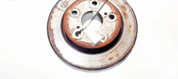Toyota Auris 150 Rear brake disc neventiliuojamas