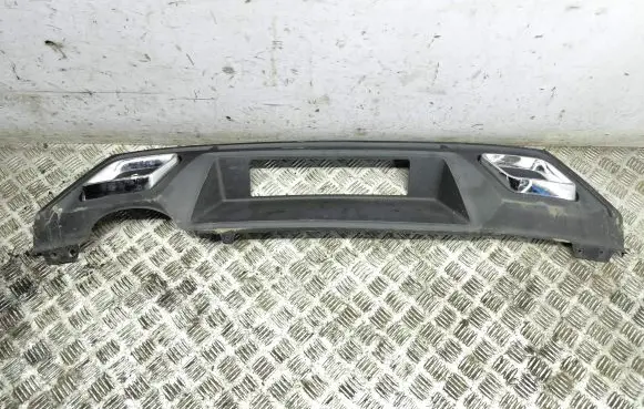 Rear bumper lower part trim