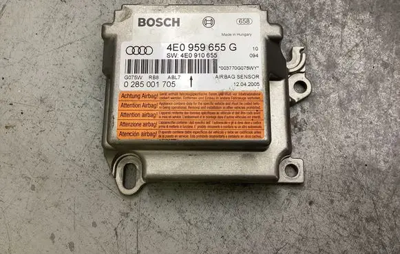 Audi A8 S8 D3 4E Airbag control unit/module 4E0959655G 0285001705 4E0910655