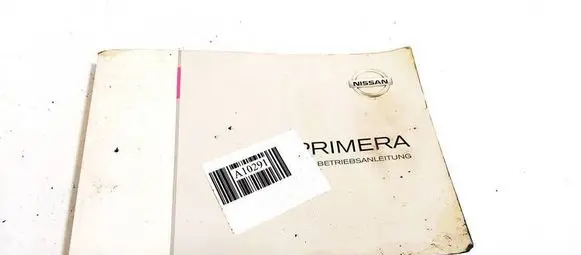 Nissan Primera Owners service history hand book 