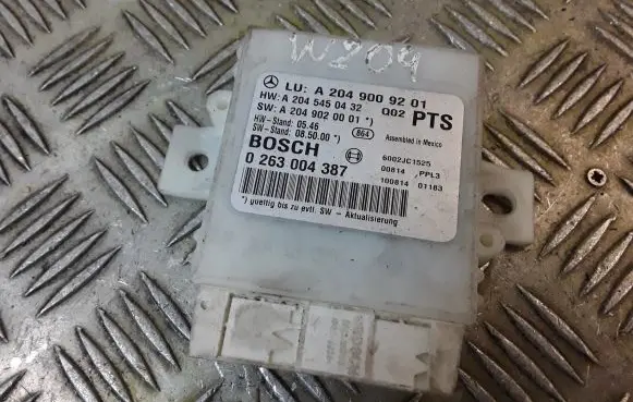 Mercedes-Benz C W204 Parking PDC control unit/module 2049009201 A2049009201