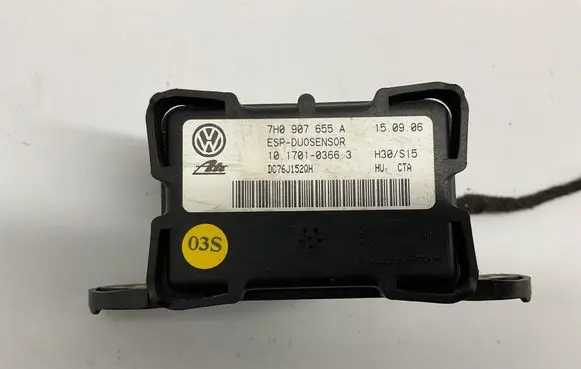 Volkswagen Transporter - Caravelle T5 ESP acceleration yaw rate sensor 7H0907655A 10170103663 DC76J152QH