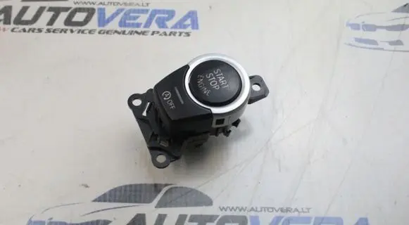 BMW 5 GT F07 Engine start stop button switch 9225230