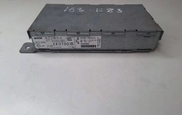 BMW X3 E83 Bluetooth control unit module 6980130 V04009WKM VP5KAF14B409SE