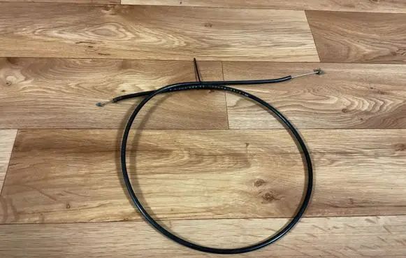 Mercedes-Benz C W203 Engine bonnet/hood lock release cable A2038800559