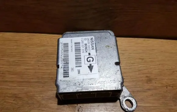 Nissan Almera N16 Airbag control unit/module 285565m301 0285001316