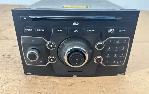 Peugeot 5008 Radio/CD/DVD/GPS head unit 96738870XT A5028238 646710A5028238