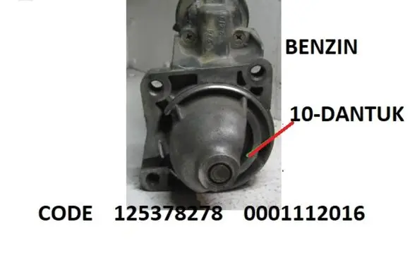 Ford Escort Starter motor 125378278 0001112016