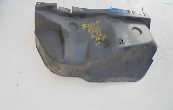 Fiat 500 Rear arch fender liner splash guards POZOSTAE