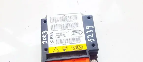 Citroen C5 Airbag control unit/module 9648403180
