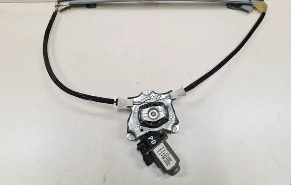 Renault Scenic I Front door window regulator with motor 400732 400732T2