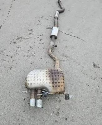 BMW 3 E90 E91 Muffler/silencer 7640377 14097610 1112DE