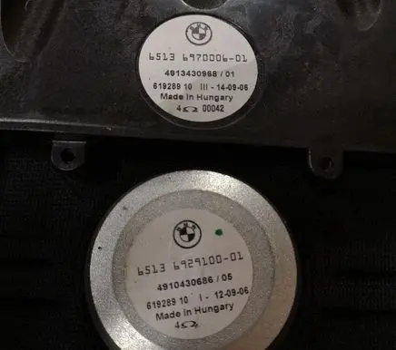 BMW 7 E65 E66 Subwoofer speaker 6513697000601 4913430968 61928910