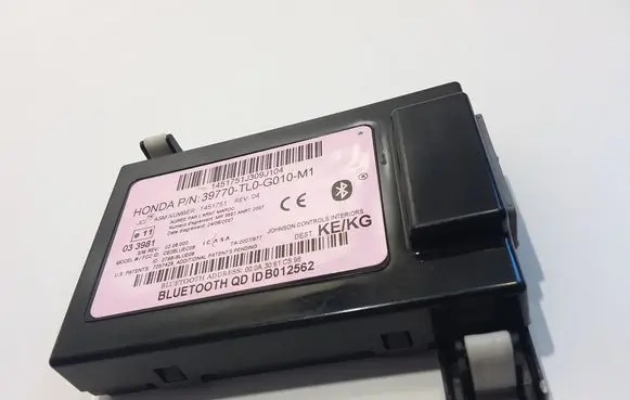 Honda Accord Bluetooth control unit module 39770TL0G010M1 39770TL0G010 B012562