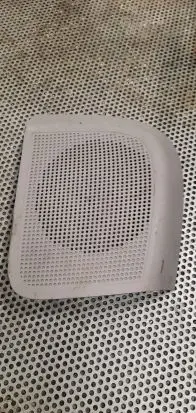 Fiat Ducato Front door speaker cover trim 1344115080