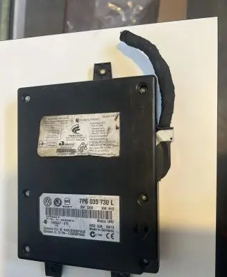 Volkswagen PASSAT B7 Bluetooth control unit module 7P6035730L 1000227015