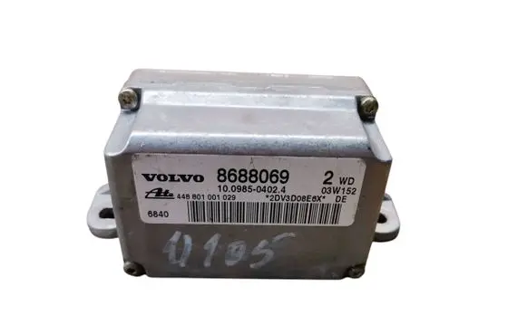 Volvo V70 ESP acceleration yaw rate sensor 8688069 448801001029 10098504024