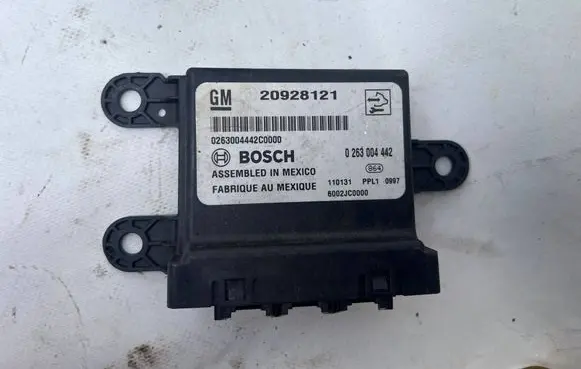 Opel Astra J Parking PDC control unit/module 20928121 0263004442