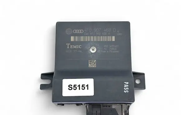 Audi A6 S6 C6 4F Gateway control module 4F0907468D 4F0910468A 8006TF7MNL