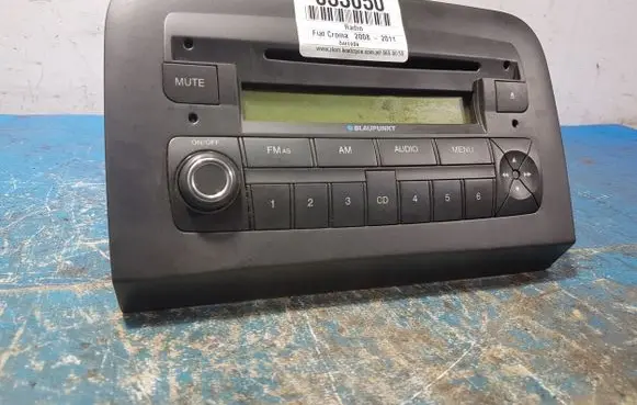 Fiat Croma Radio/GPS head unit trim 7646335316