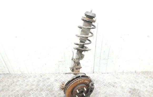Front wheel hub spindle knuckle