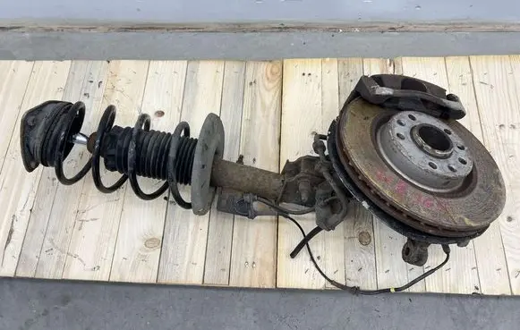 Peugeot 308 Front shock absorber with coil spring