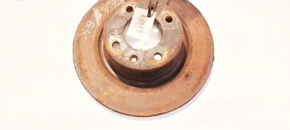 Citroen C5 Rear brake disc neventiliuojamas