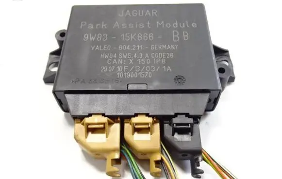 Jaguar XF X250 Parking PDC control unit/module 9W8315K866BB 1019001570 604211