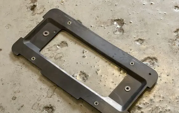 BMW 4 F32 F33 Number Plate Surrounds Holder Frame 7160607 60829010
