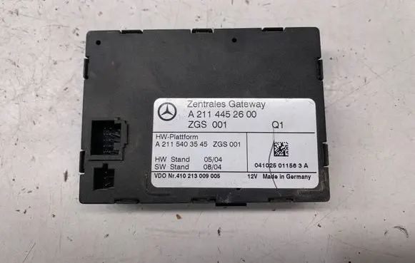 Mercedes-Benz CLS C219 Gateway control module A2114452600 A2115403545 410213009005