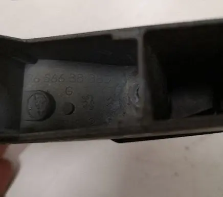 Peugeot 407 Front door exterior handle 9656638380