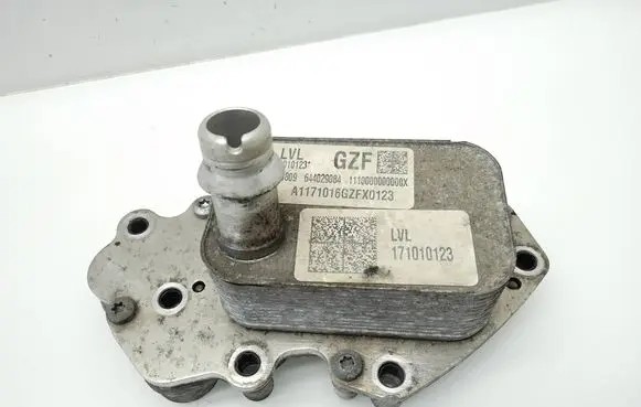 Opel Astra K Engine oil radiator 55490809 64429084 A1171016GZFX0123