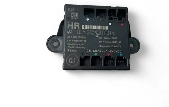 Mercedes-Benz C W204 Door control unit/module A2129004006