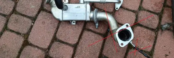 Iveco Daily 6th gen EGR valve cooler 5802079319