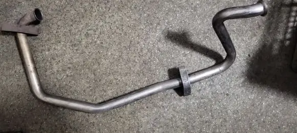 BMW 5 E34 EGR valve line/pipe/hose 11712244914