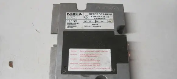 Mercedes-Benz S W220 Phone control unit/module A2038207026