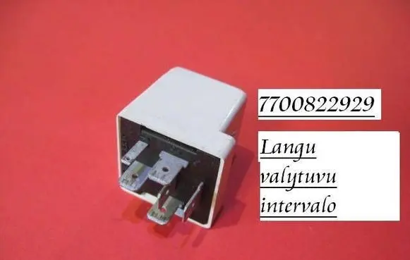 Renault Espace III Window wiper interval relay 7700822929