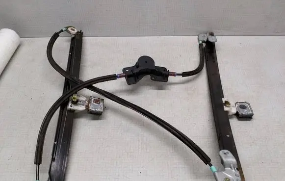 Chrysler Voyager Sliding door window regulator with motor 3910050 0489452