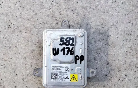Mercedes-Benz A W176 Headlight ballast module Xenon A166900280055 A1669002800