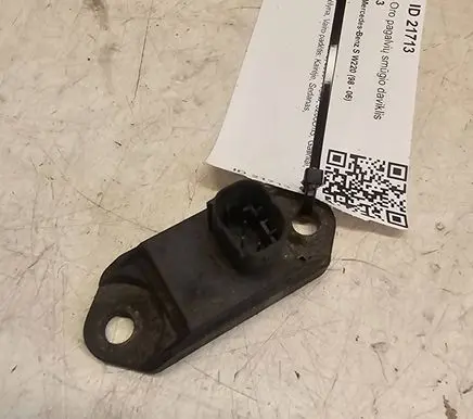 Airbag deployment crash/impact sensor
