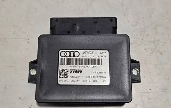 Audi A6 S6 C7 4G Hand brake control module 4H0907801L 4H0907801A