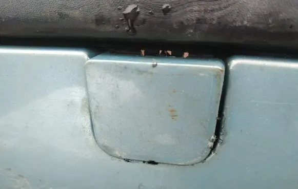 Citroen C8 Rear bumper row hook cap/cover 