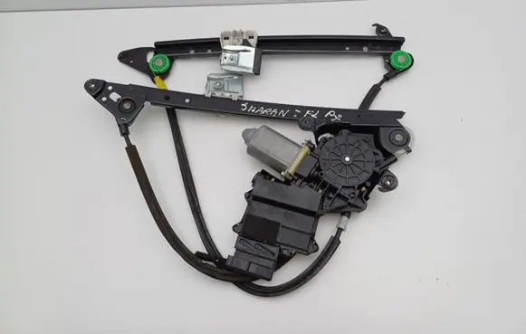 Volkswagen Sharan Rear door window regulator with motor 7M3959812 7M3839402