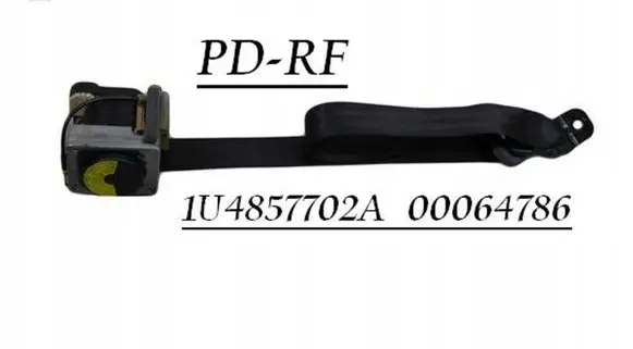 Skoda Octavia Mk1 (1U) Front seatbelt 1U4857702A 00064786