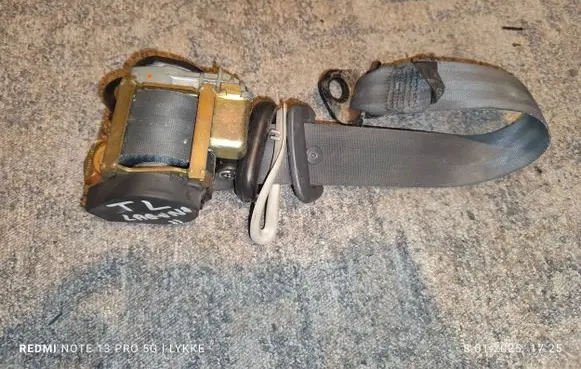 Renault Laguna II Rear seatbelt 127847