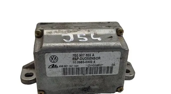 Volkswagen Touareg I ESP acceleration yaw rate sensor 7E0907655A