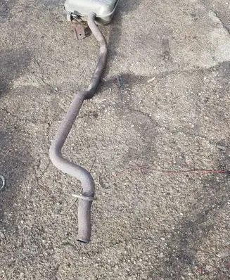 Volkswagen PASSAT CC Muffler/silencer 