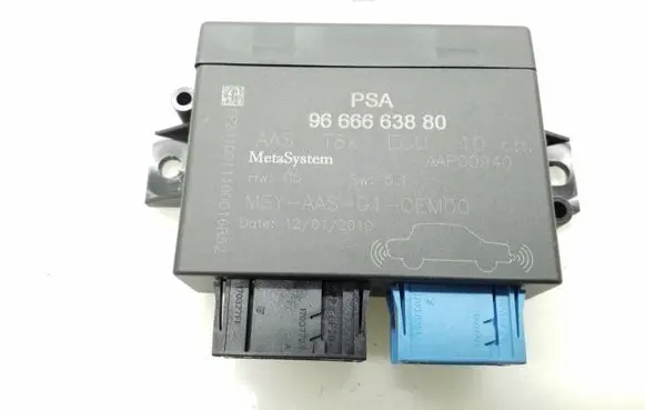 Peugeot 3008 I Parking PDC control unit/module 9666663880